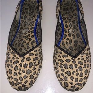 Rothy’s Size 12 The Flat Leopard Ballet Flat